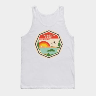 Thurston Lake California Colorful Scene Tank Top